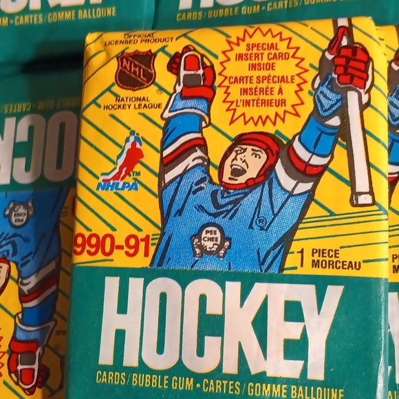 O-pee-chee 1990-91 hockey 36 unopened sealed packs with special insert Russian c - Picture 11 of 12